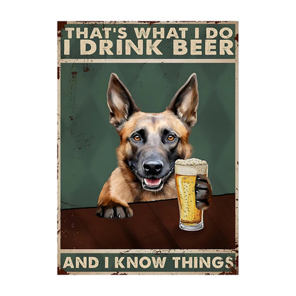 C'est ce que je fais, je bois de la bière Poster