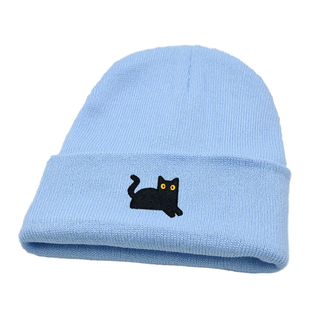 Cappello pullover lavorato a maglia Cat