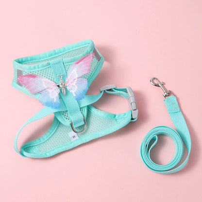 Butterfly Cat Harness Set