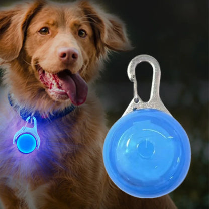 LED Glow Dog Collar Pendant Light