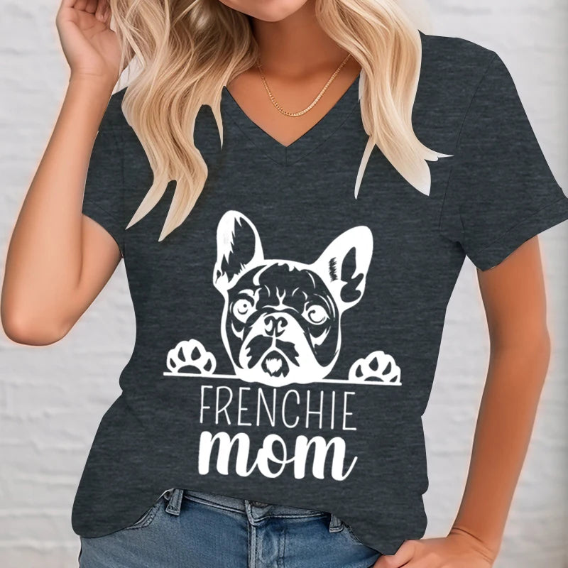 Frenchie Mom T-Shirt