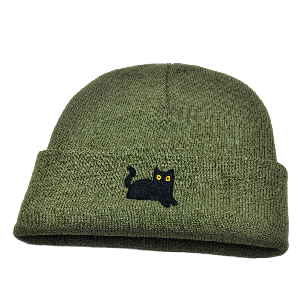Cappello pullover lavorato a maglia Cat