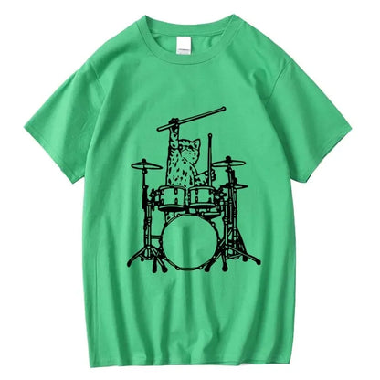 เสื้อยืดแมวเพลงตลก