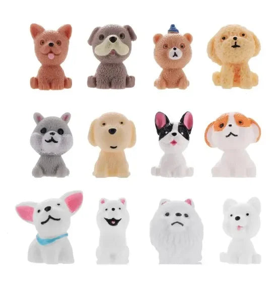 Miniatur-Hundefiguren