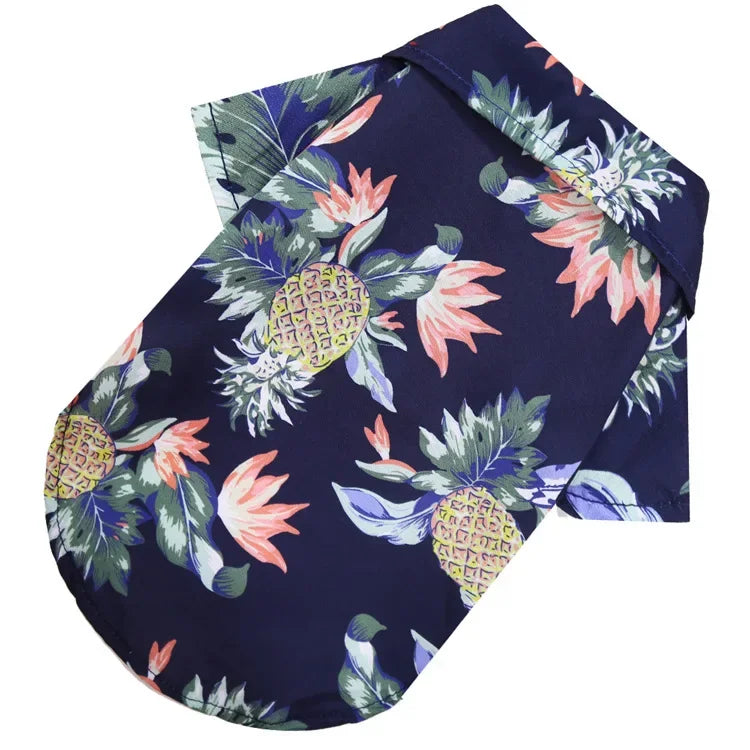 Hawaiian Tropical Dog Shirt