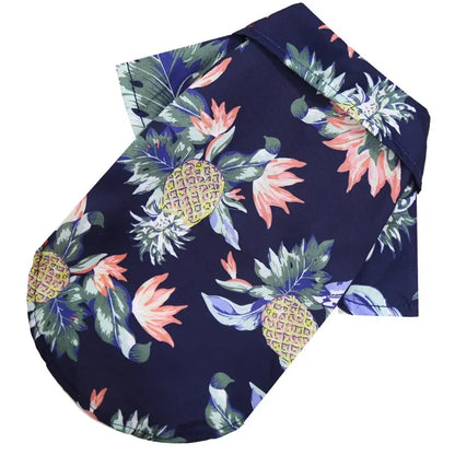 Hawaiian Tropical Dog Shirt