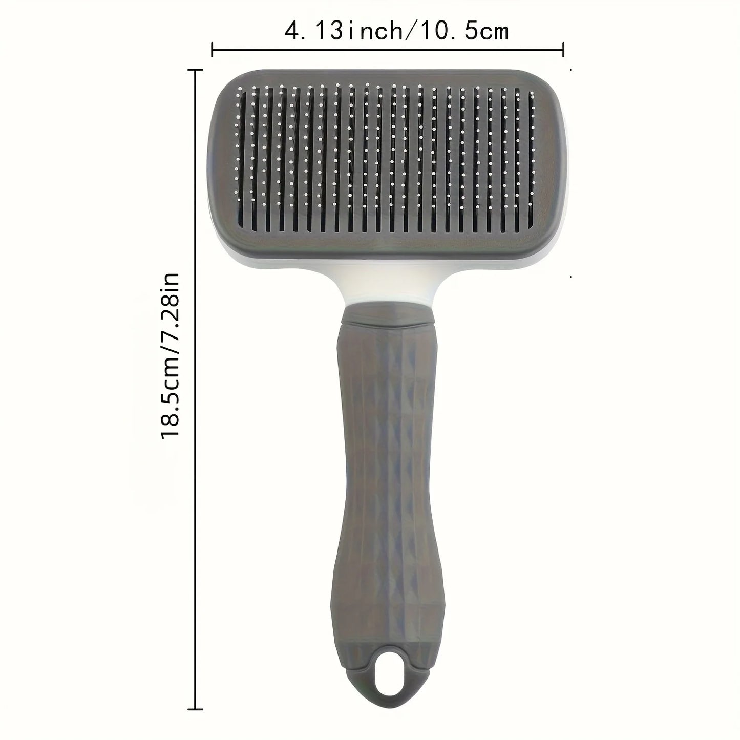 Brosse de toilettage autonettoyante pour animaux de compagnie