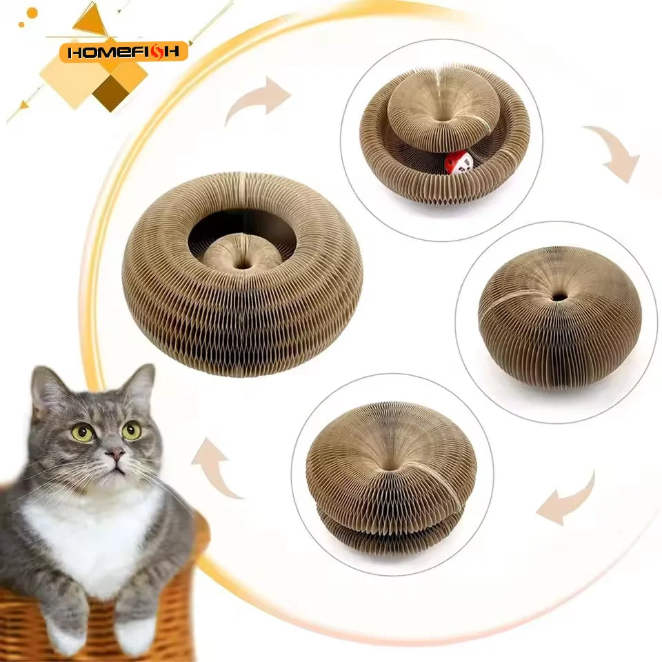 Corrugated Cat Scratching Board Nest