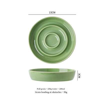 Ceramic Pet Slow-Feed Bowl