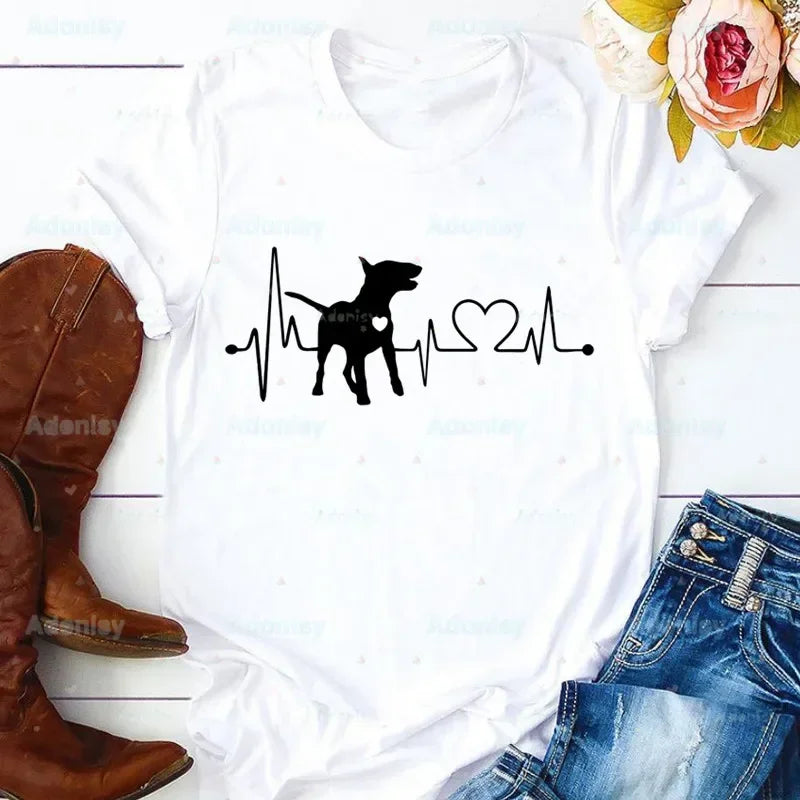 Bull Terrier Artistic Collection T-Shirt