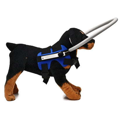 Harnais halo pour chien aveugle avec anneau pare-chocs réglable
