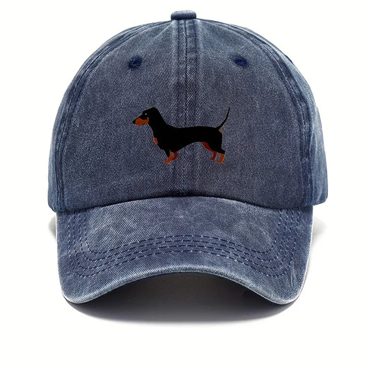 Dachshund Embroidered Cap