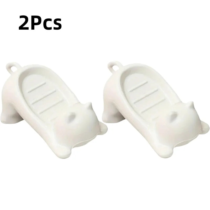 Cute Cartoon Cat Soap Dish