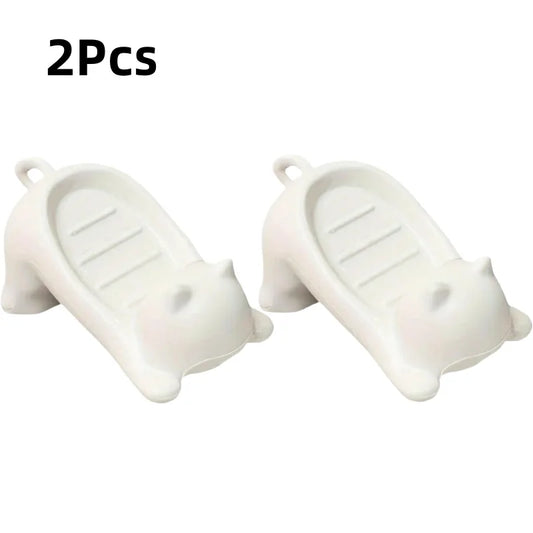 Cute Cartoon Cat Soap Dish