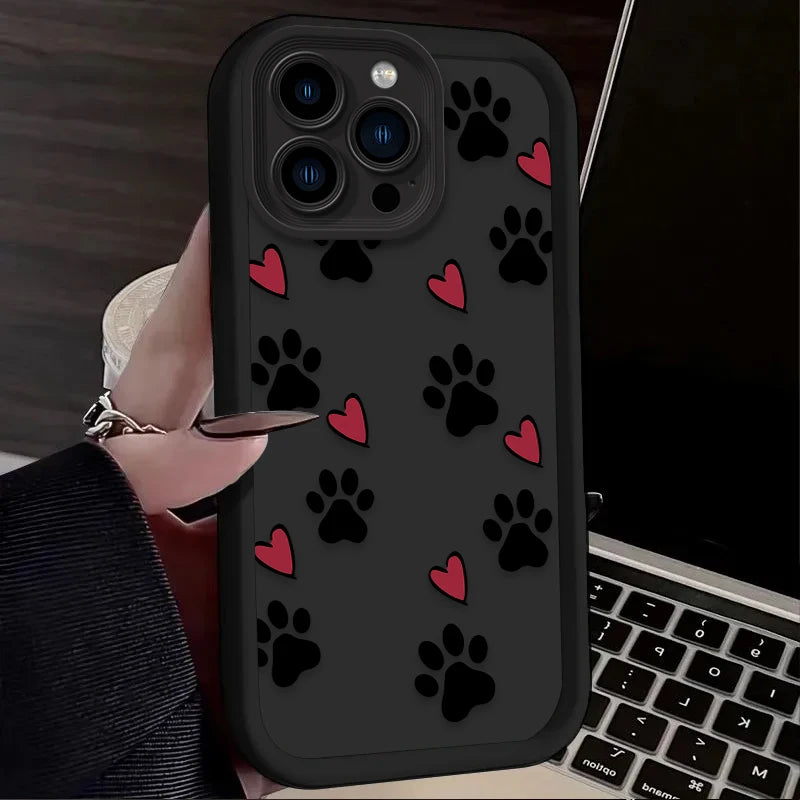 Cute Love Cat iPhone Case