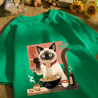 Siamese Eat Ramen Shirt