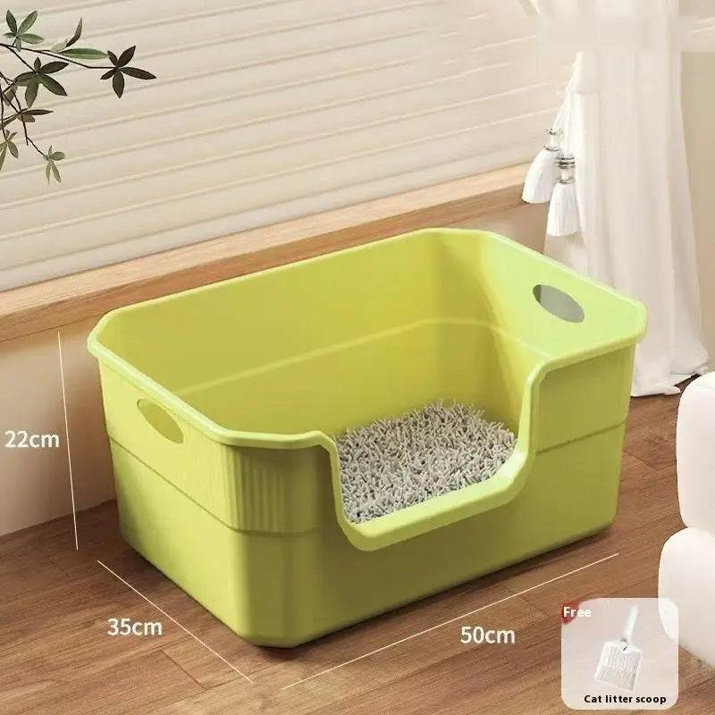 Square Cat Litter Box