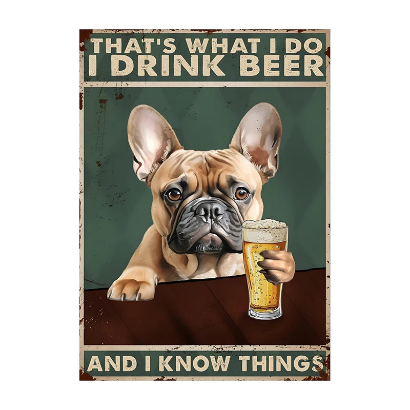 C'est ce que je fais, je bois de la bière Poster