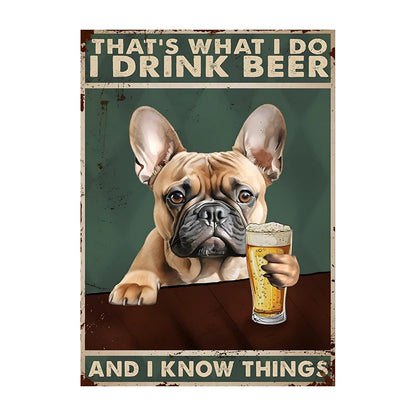 C'est ce que je fais, je bois de la bière Poster