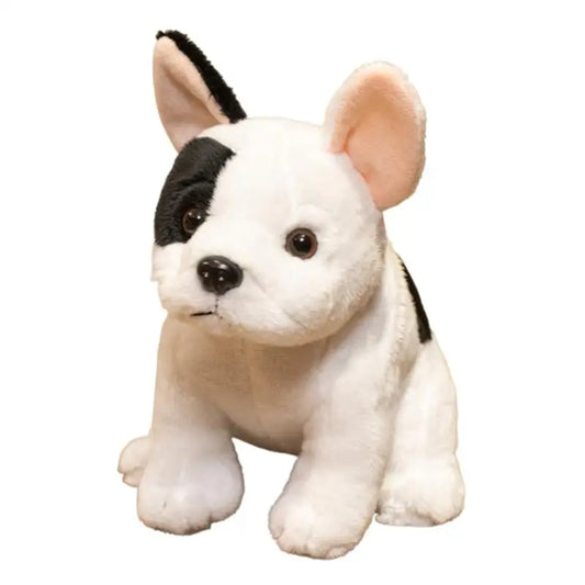 White French Bulldog Plush Toy