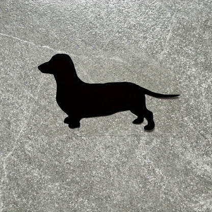 Dachshund Silhouette Car Decal