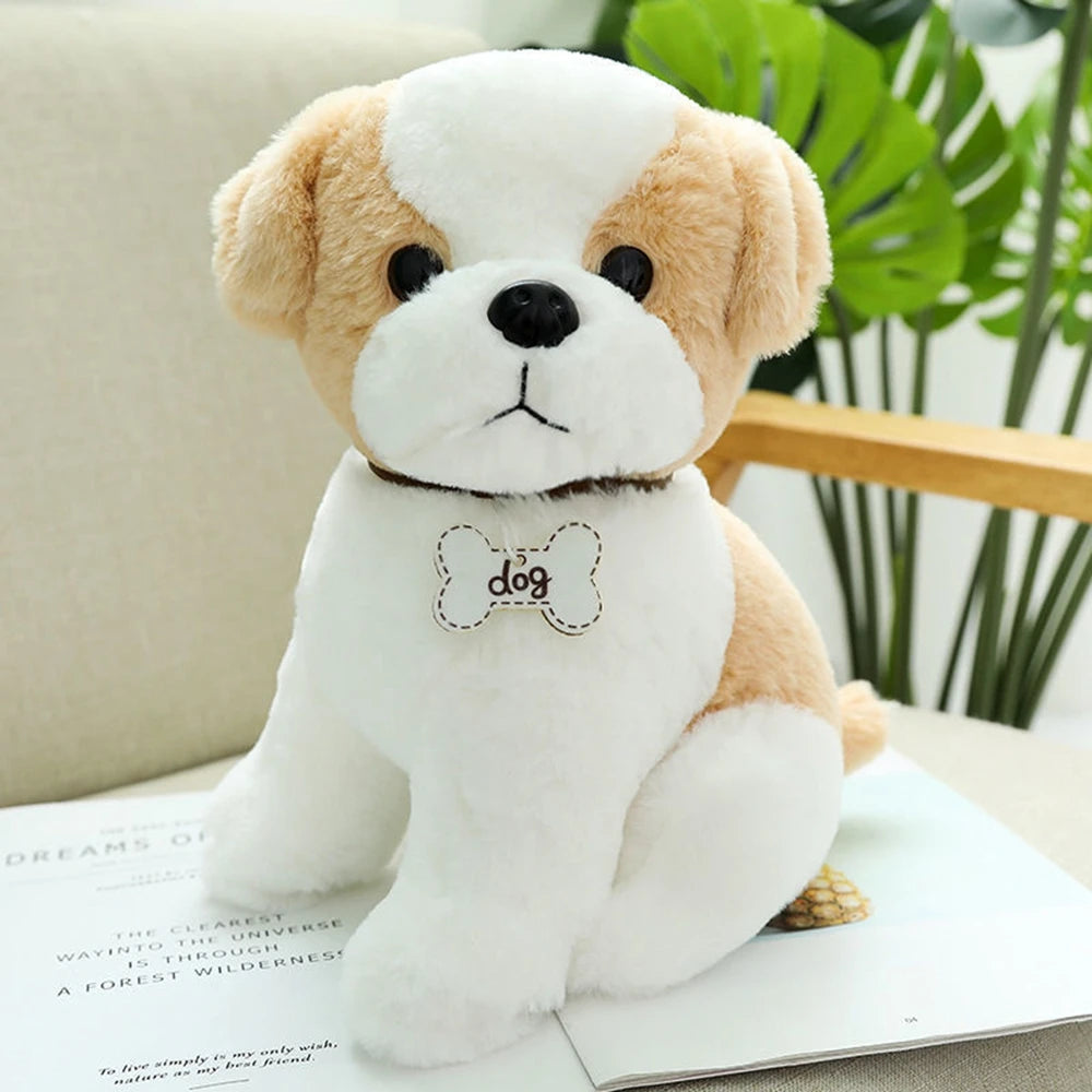 Premium Curly Brown Poodle Plush Toy