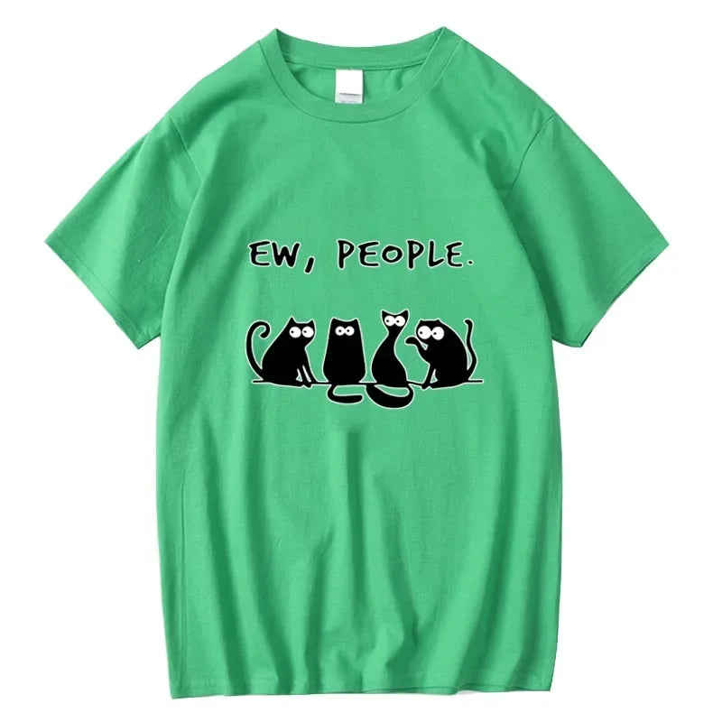 Ew People Funny Cat Shirt
