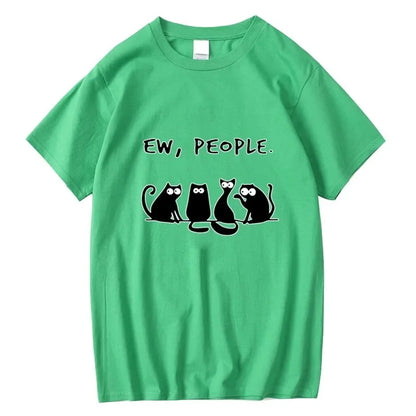 Ew People Funny Cat Shirt