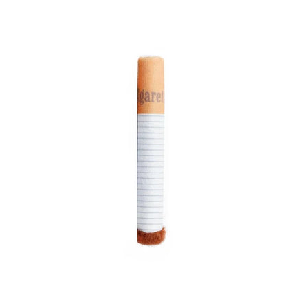 Funny Cigarette Plush Dog Toy