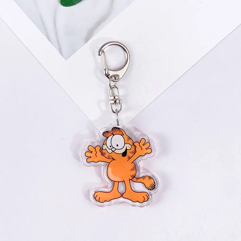 Porte-clés à breloques Garfield