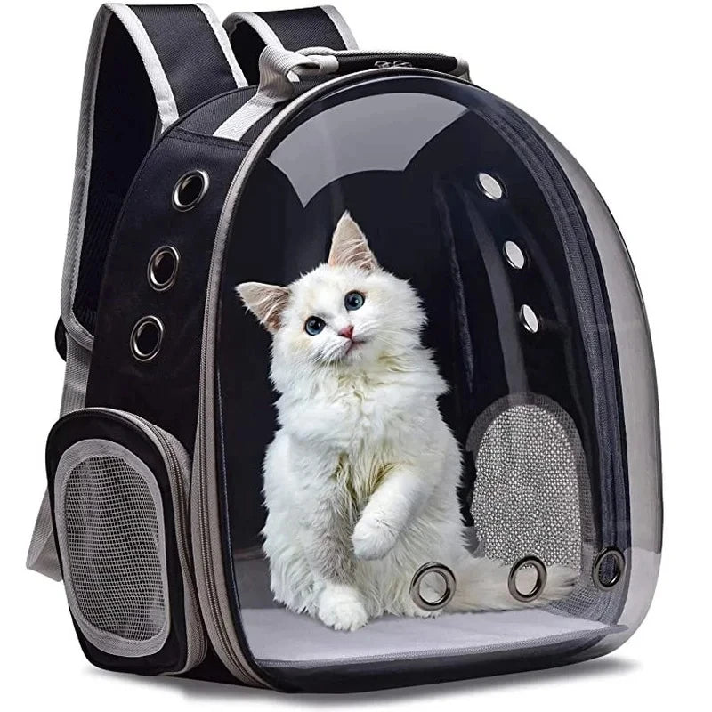 Mochila para transportar animais de estimação para gatos