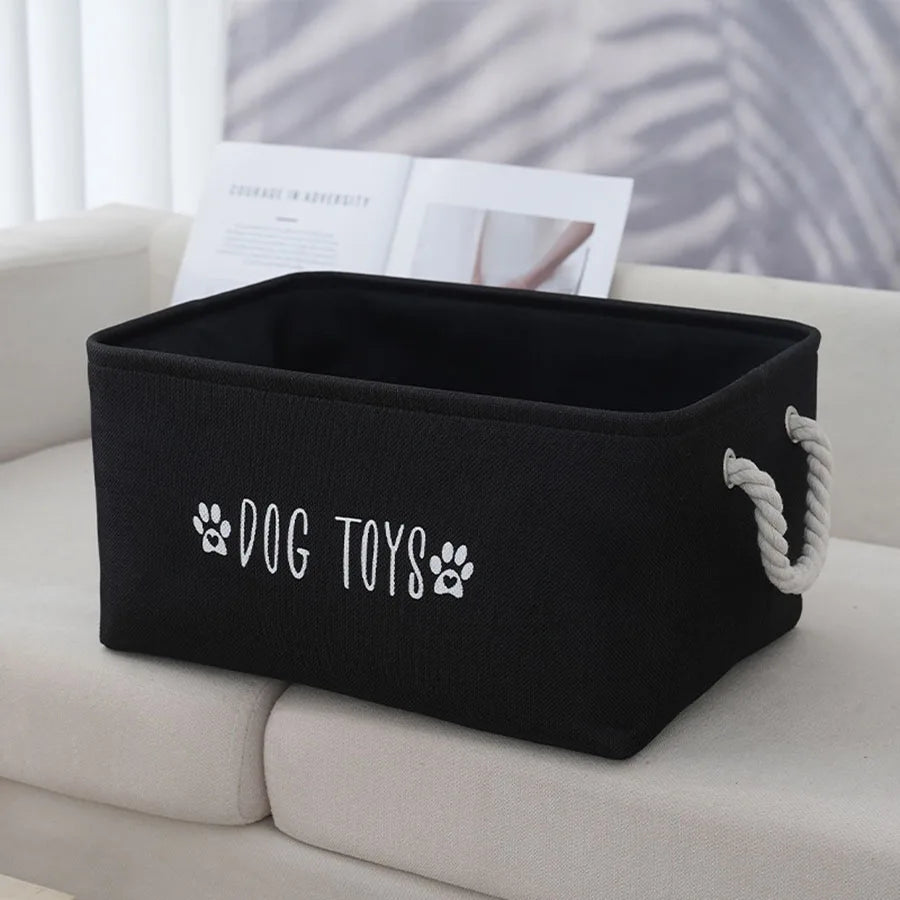 Dog Toy Storage Basket