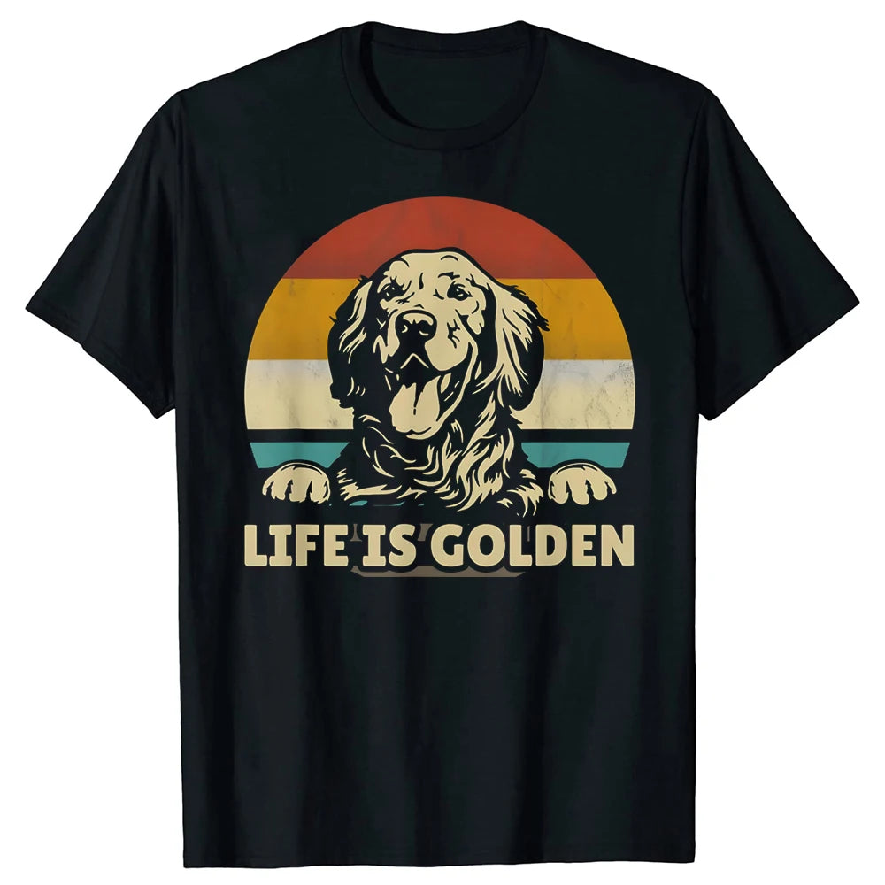 Golden Retriever Vintage T-Shirt