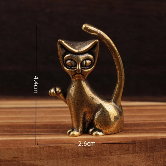 Cute Cat Ornament Desk