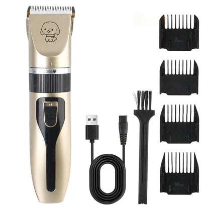 Professional Gold Pet Grooming Clipper