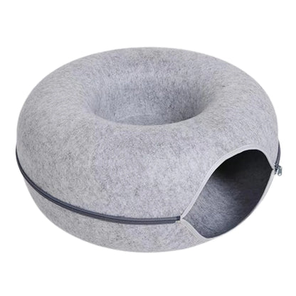 Tunnel Donut Cat Bed