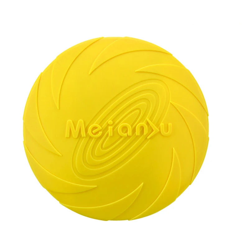 Soft Rubber Flying Disc Dog Toy