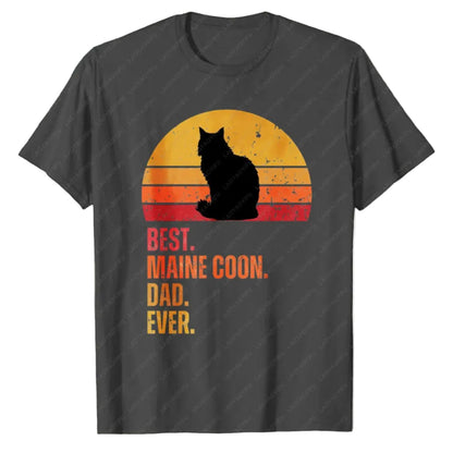 Maine Coon Dad Graphic Shirt