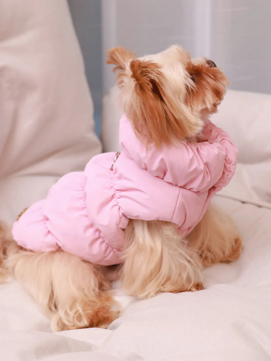 Hundejacke im Steppjackenstil für Herbst und Winter
