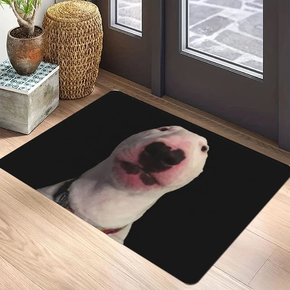 Bullterrier-Willkommens-Bodenmatte