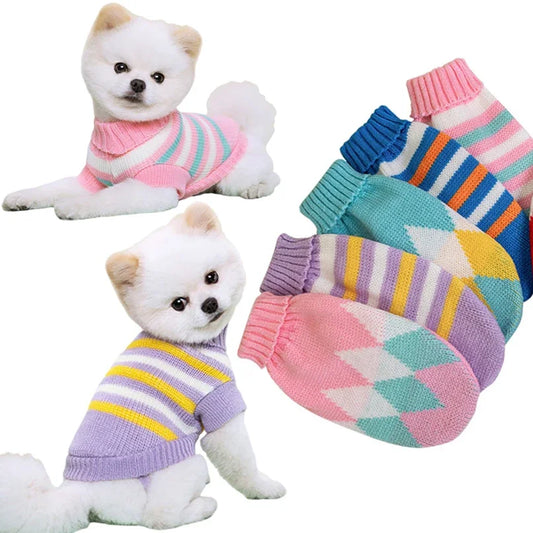 Knitted Dog Sweater