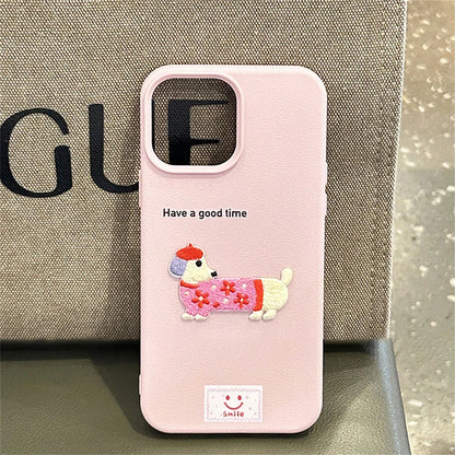 เคสโทรศัพท์สุนัขดัชชุนน่ารัก