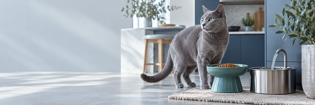 Cat Bowls & Feeders